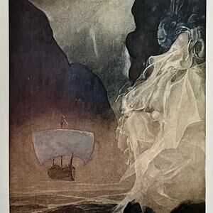 Alan Lee, Dead Men of Dunharrow, Fantasy, Illustration, Print, ~ 250801-WH 595 G